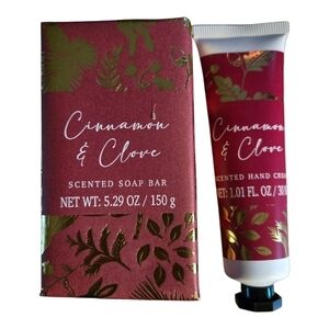 Soap/Lotion Cinnamon & Clove Scented-NWT